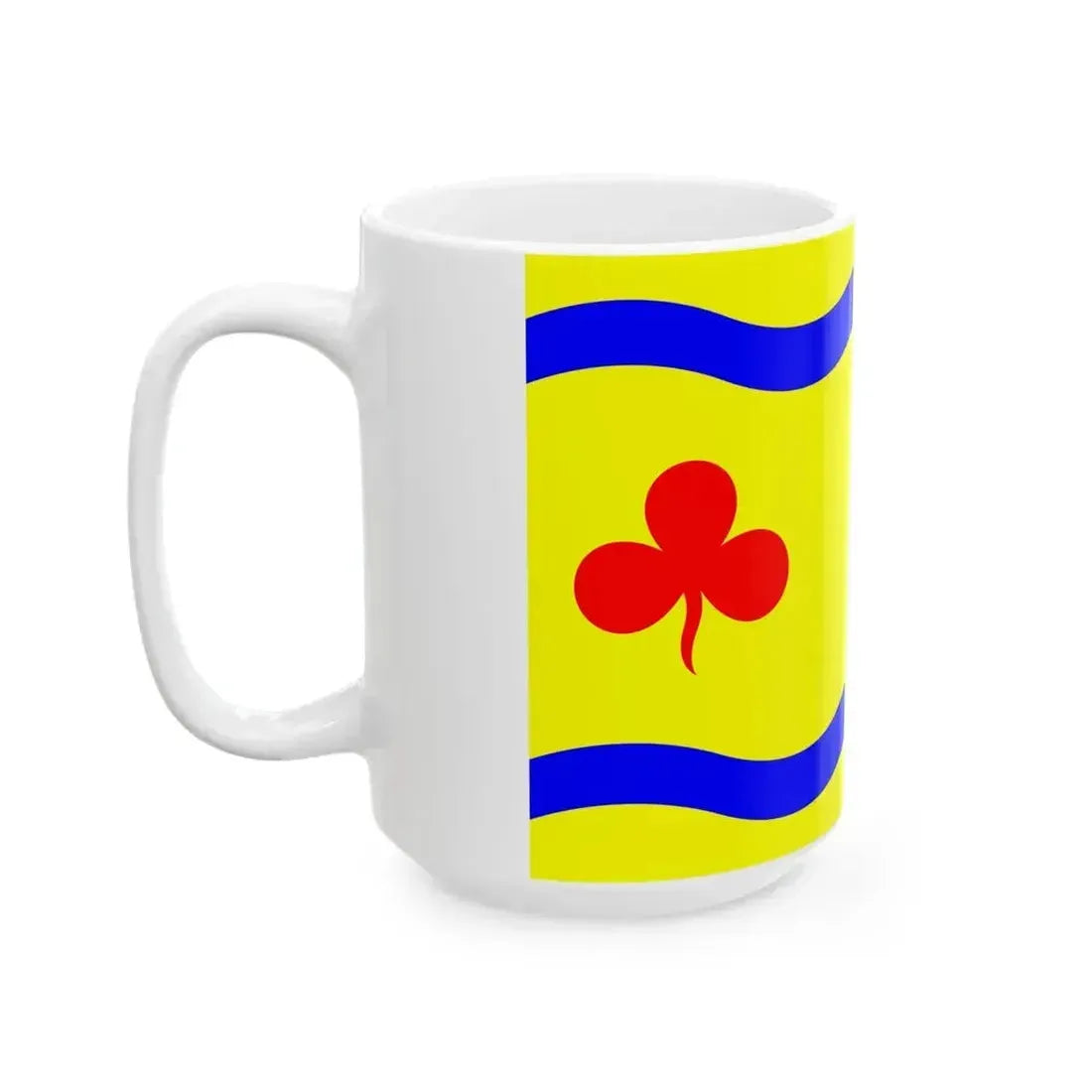 Flag of Hardenberg (Netherlands) White Coffee Mug - Go Mug Yourself