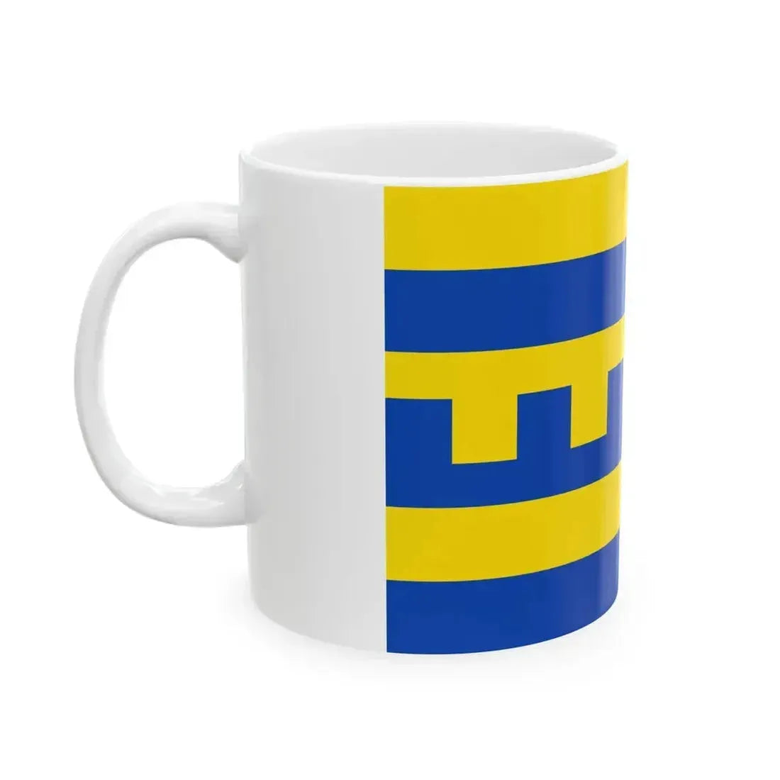 Flag of Harderwijk (Netherlands) White Coffee Mug - Go Mug Yourself
