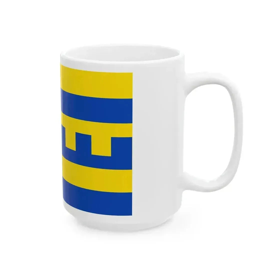 Flag of Harderwijk (Netherlands) White Coffee Mug - Go Mug Yourself