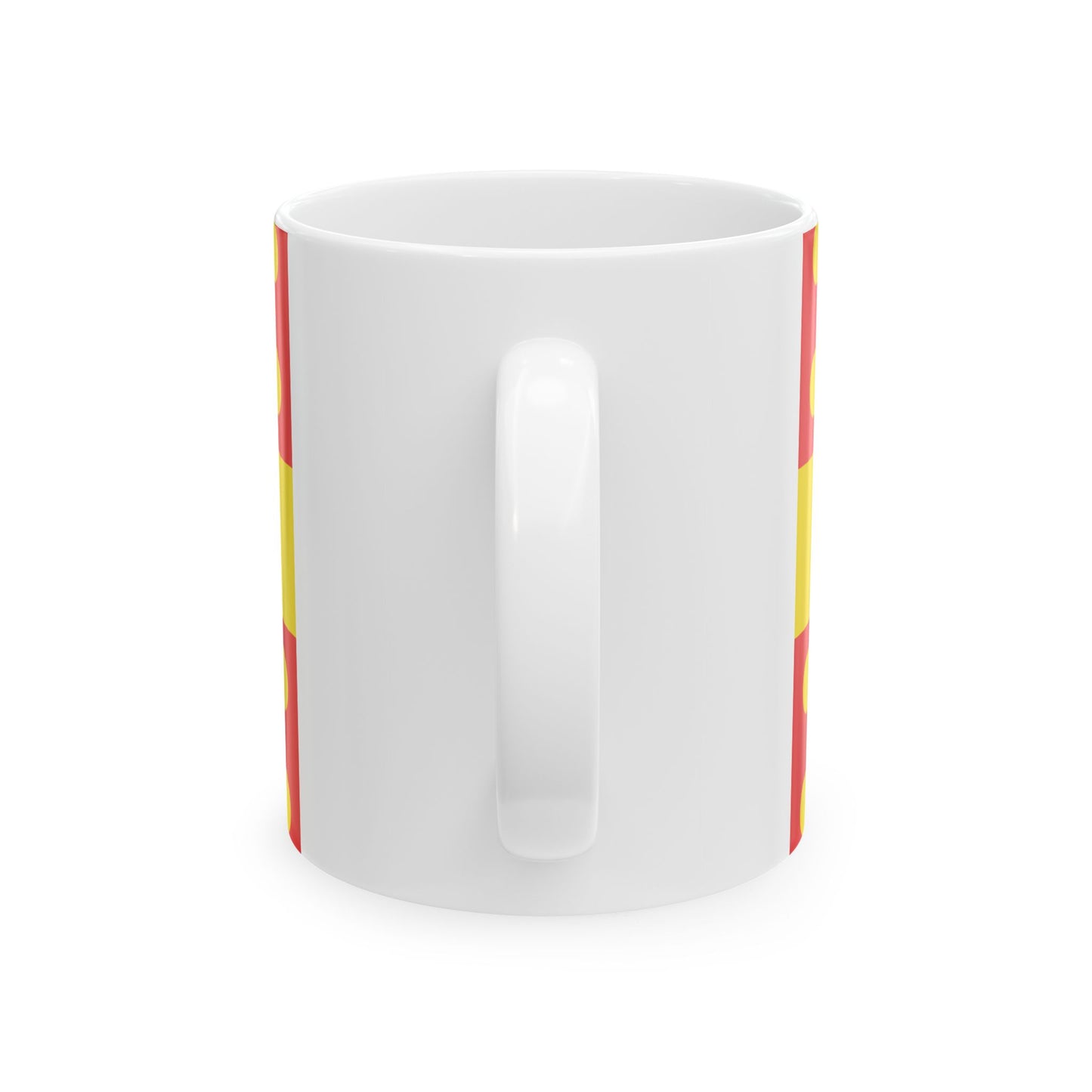 Flag of Harelbeke (Belgium) White Coffee Mug-Go Mug Yourself