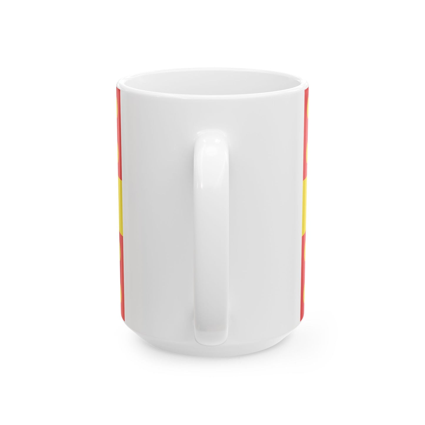 Flag of Harelbeke (Belgium) White Coffee Mug-Go Mug Yourself