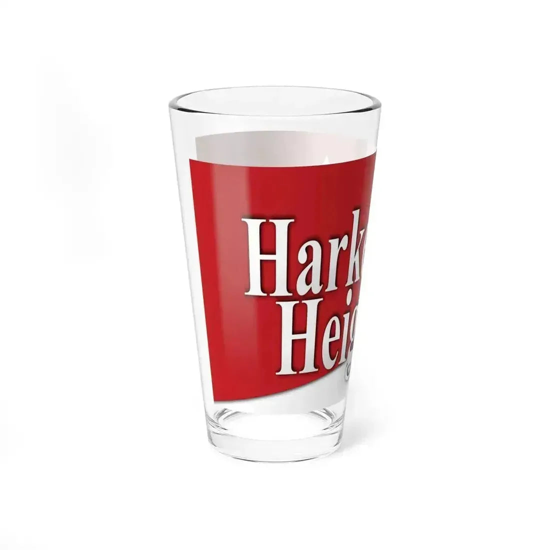 Flag of Harker Heights, Texas - Pint Glass 16oz - Go Mug Yourself