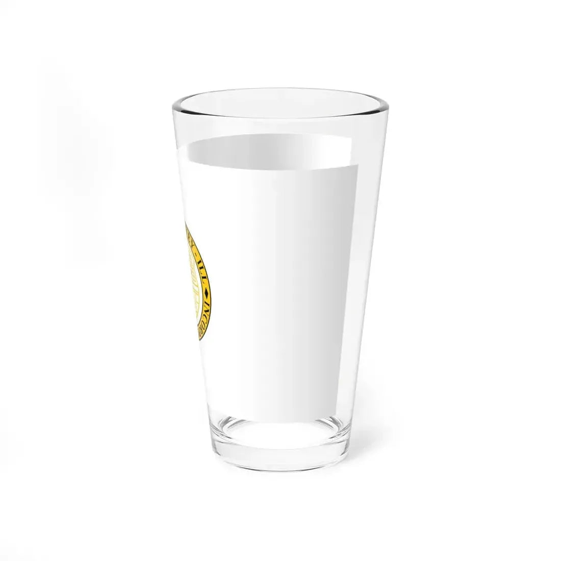 Flag of Harvey Illinois (United States) Pint Glass 16oz - Go Mug Yourself
