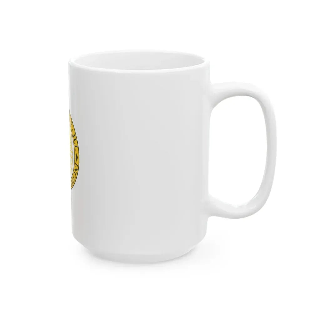 Flag of Harvey Illinois (United States) White Coffee Mug - Go Mug Yourself
