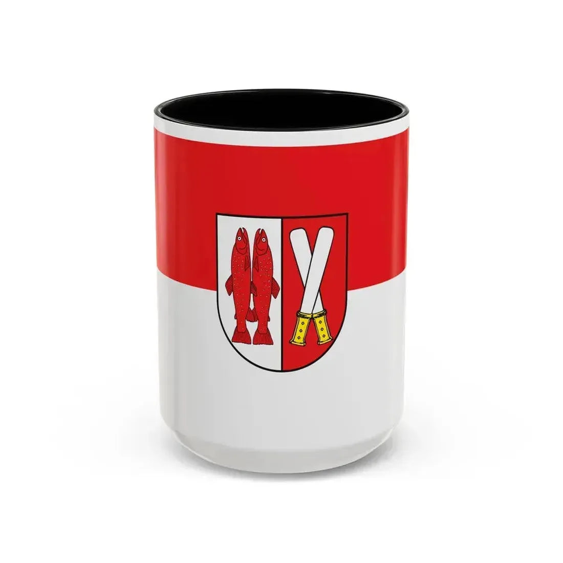Flag of Harz Germany - Accent Coffee Mug 15oz Black - Go Mug Yourself