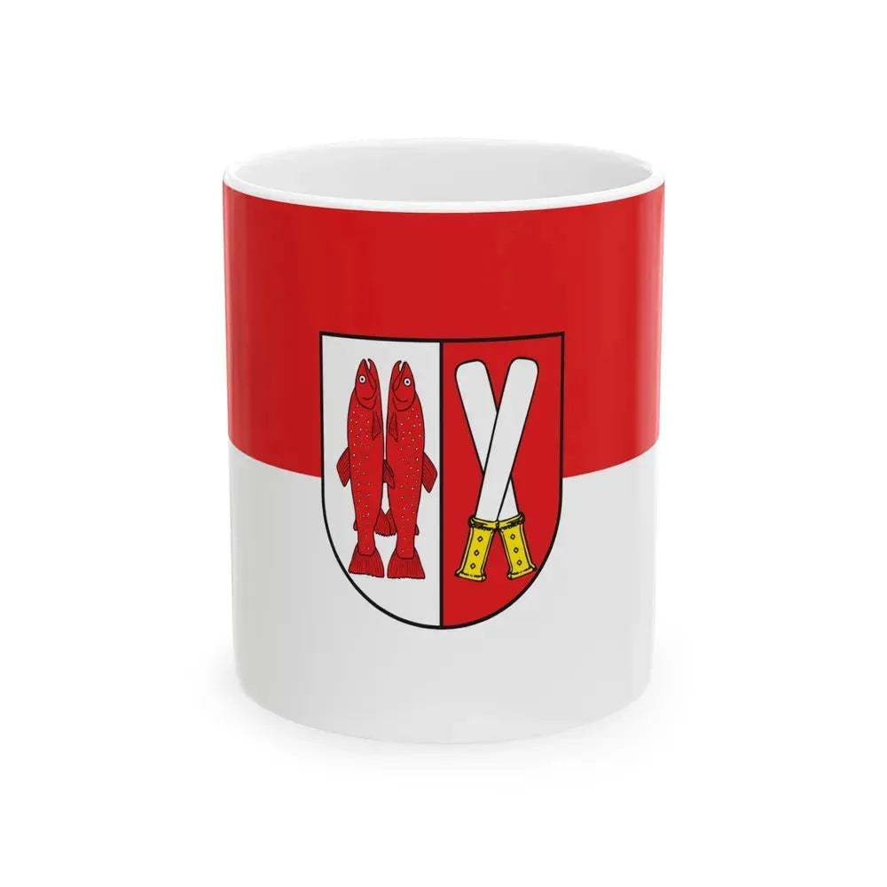 Flag of Harz Germany - White Coffee Mug 11oz - Go Mug Yourself