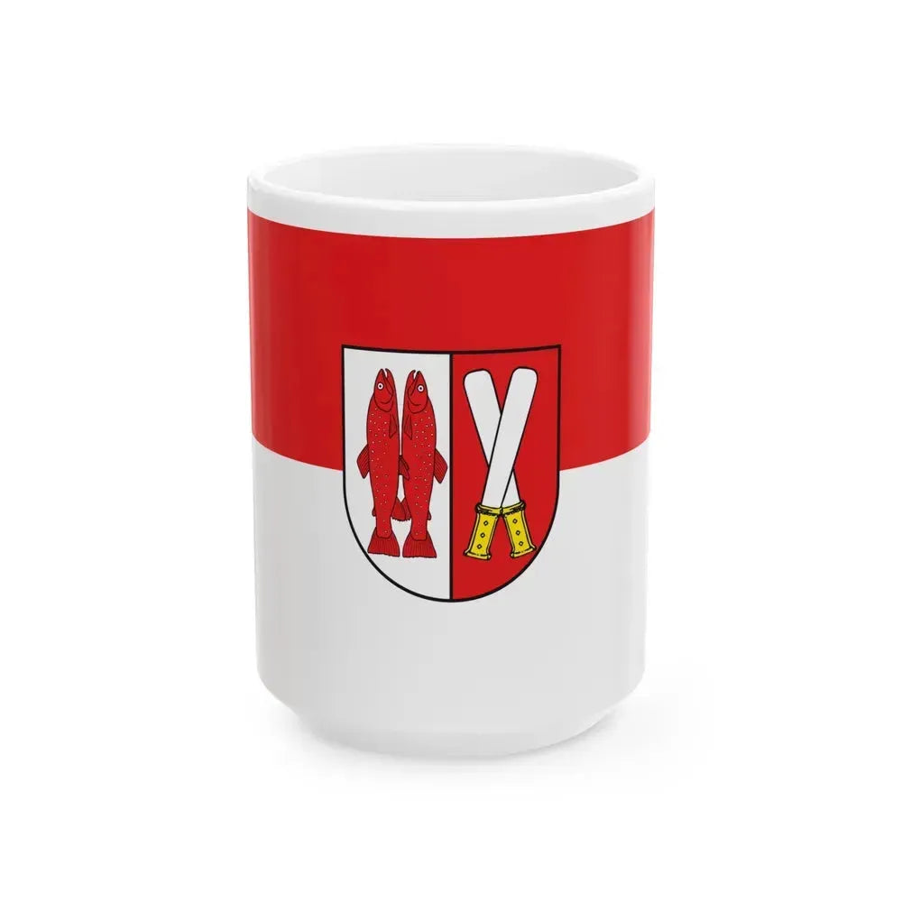 Flag of Harz Germany - White Coffee Mug 15oz - Go Mug Yourself