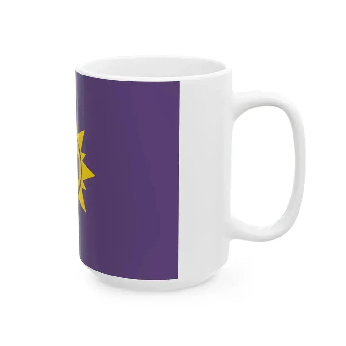Flag of Hasuda Saitama ceremonial (Japan) White Coffee Mug - Go Mug Yourself