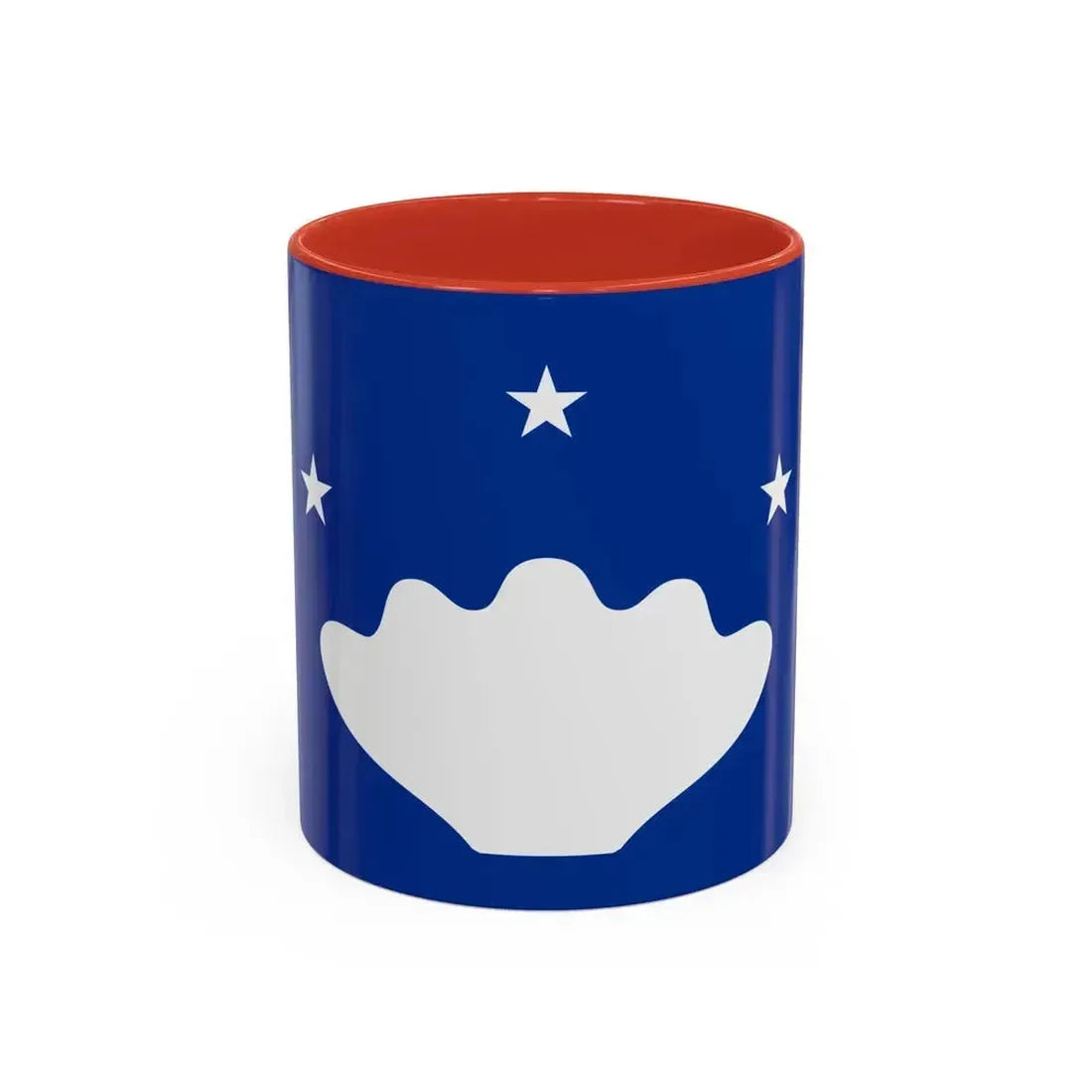 Flag of Hatohobei Palau - Accent Coffee Mug 11oz Red - Go Mug Yourself