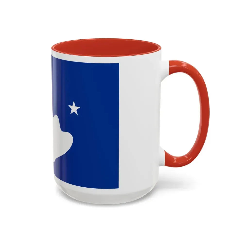Flag of Hatohobei Palau - Accent Coffee Mug - Go Mug Yourself