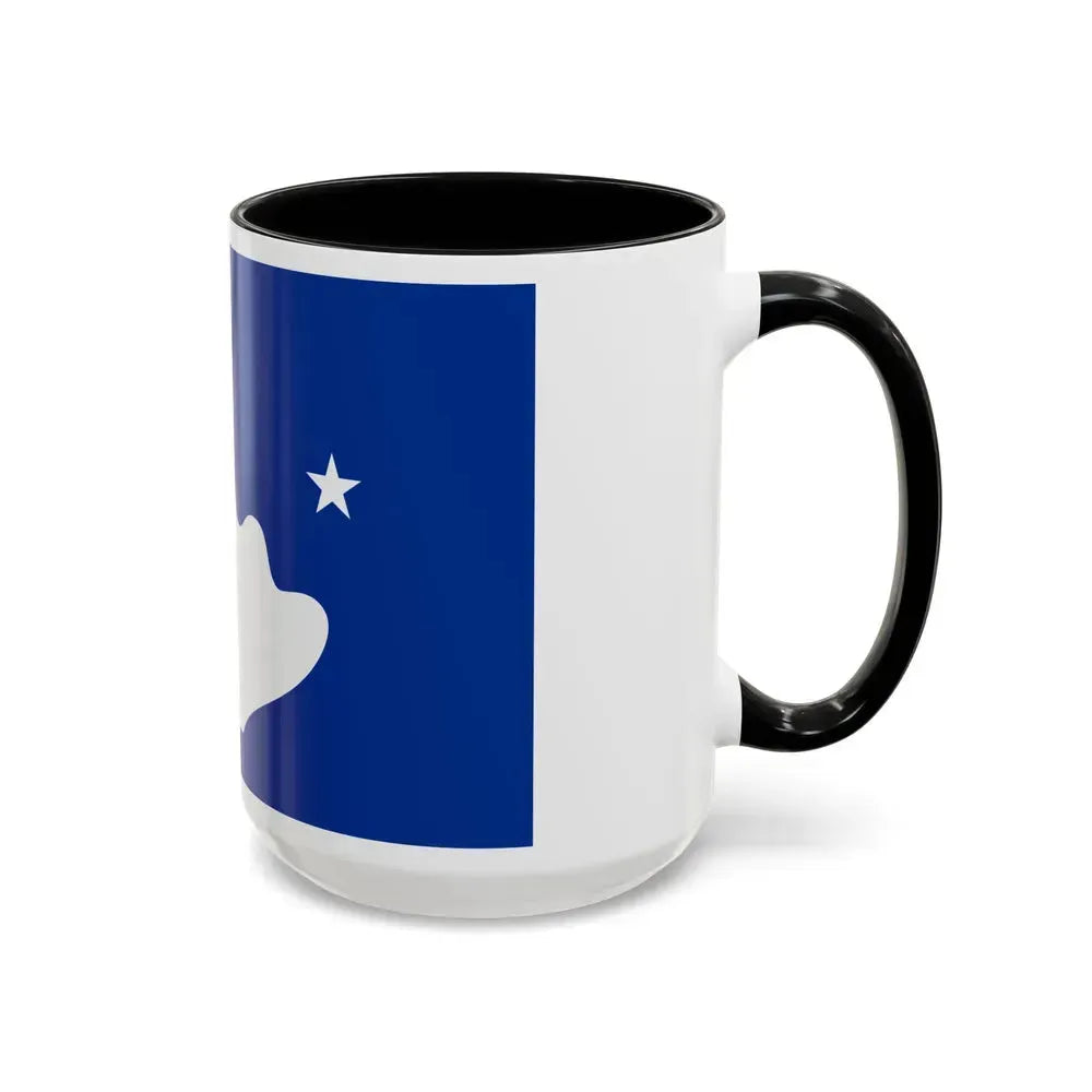 Flag of Hatohobei Palau - Accent Coffee Mug - Go Mug Yourself