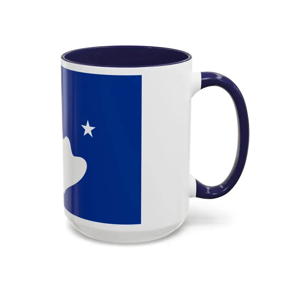 Flag of Hatohobei Palau - Accent Coffee Mug - Go Mug Yourself