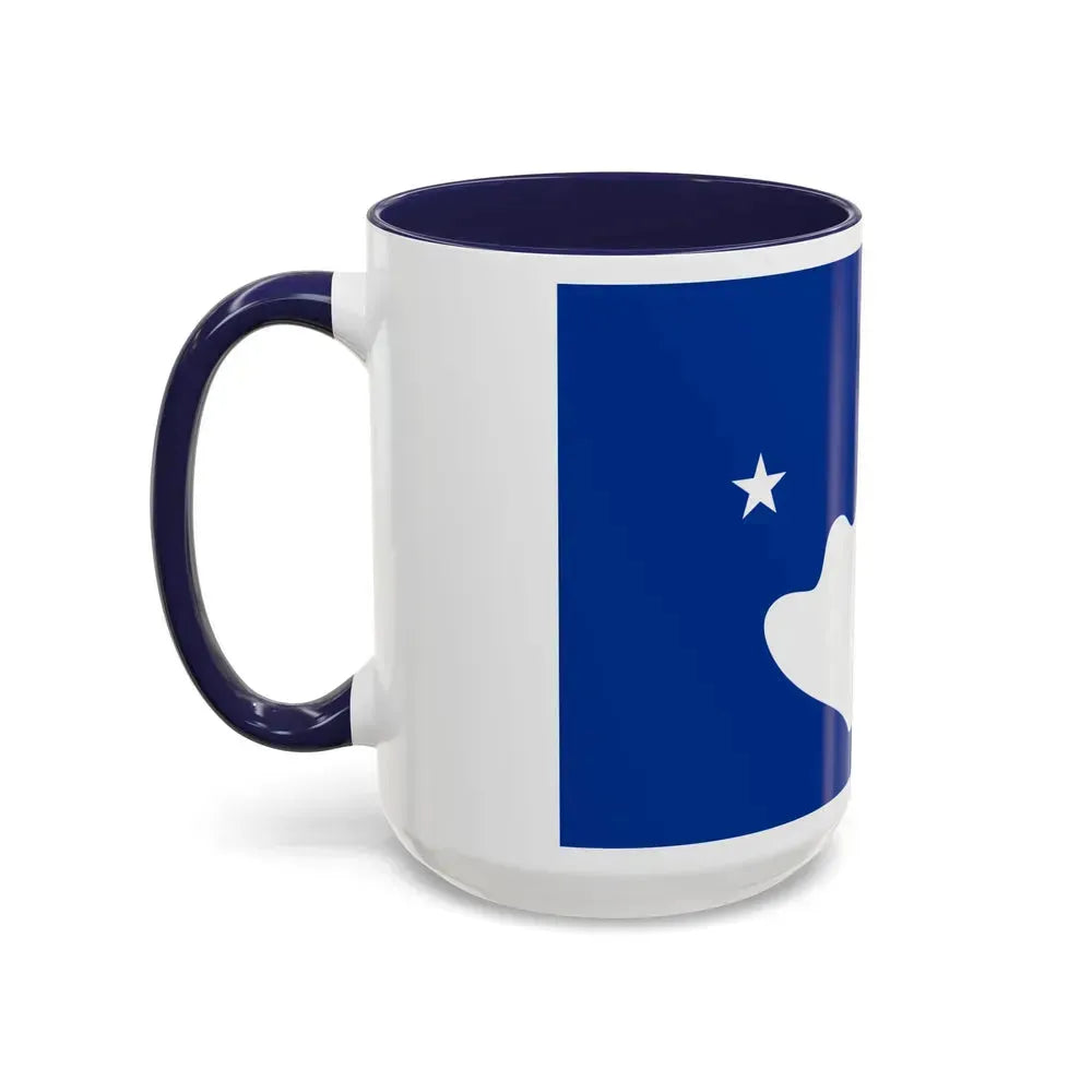Flag of Hatohobei Palau - Accent Coffee Mug - Go Mug Yourself