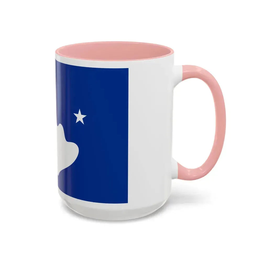 Flag of Hatohobei Palau - Accent Coffee Mug - Go Mug Yourself