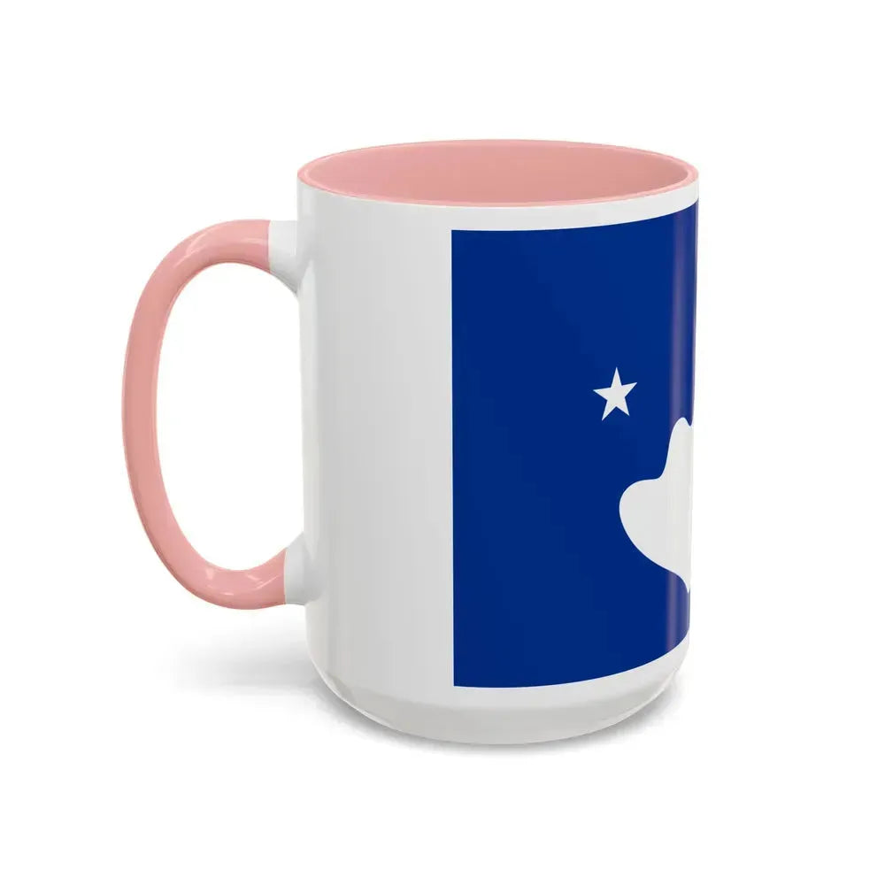 Flag of Hatohobei Palau - Accent Coffee Mug - Go Mug Yourself