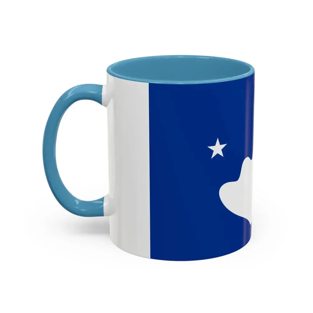 Flag of Hatohobei Palau - Accent Coffee Mug - Go Mug Yourself
