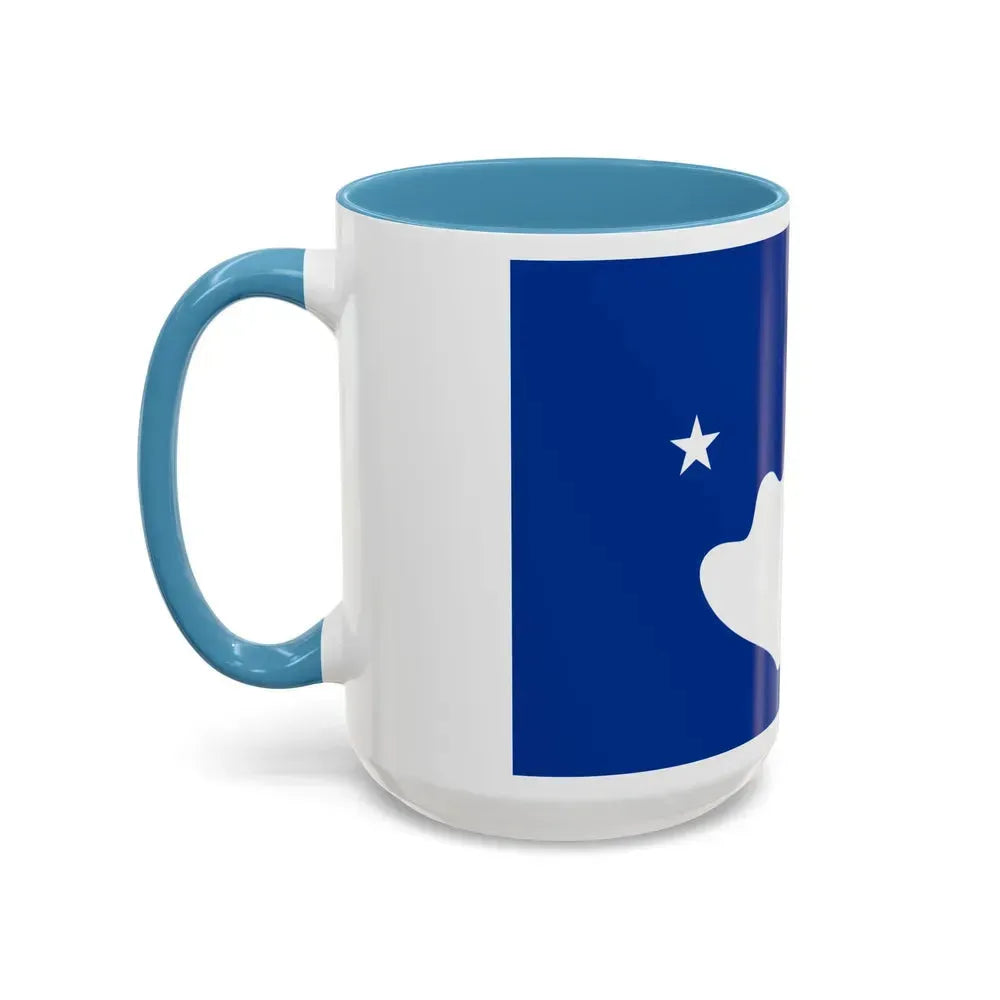 Flag of Hatohobei Palau - Accent Coffee Mug - Go Mug Yourself
