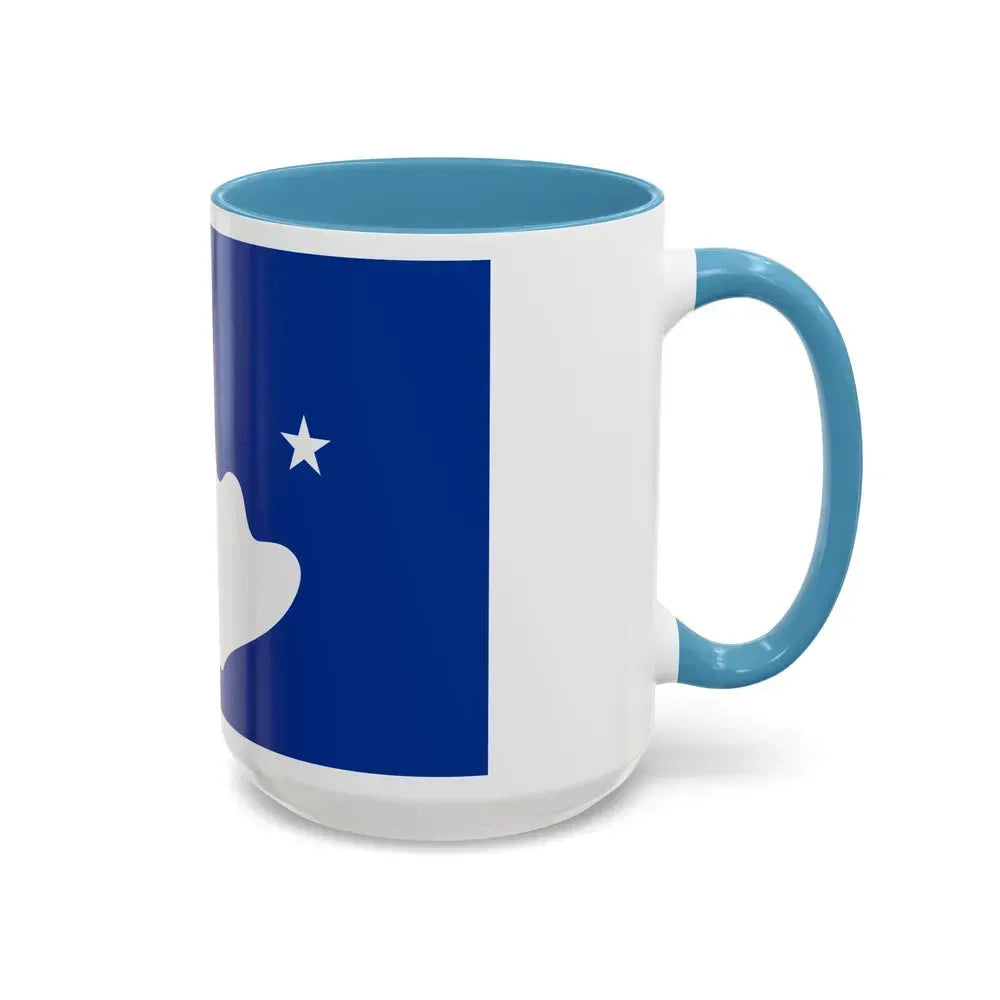 Flag of Hatohobei Palau - Accent Coffee Mug - Go Mug Yourself