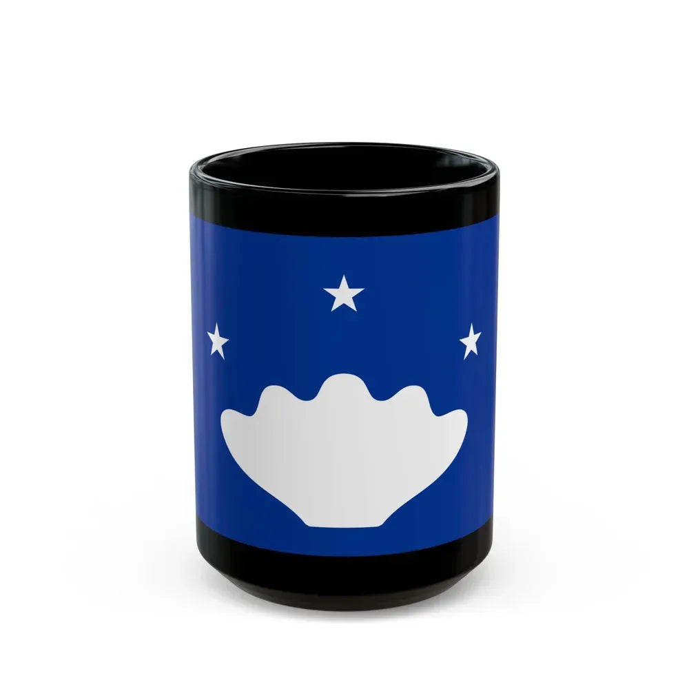 Flag of Hatohobei Palau - Black Coffee Mug 15oz - Go Mug Yourself