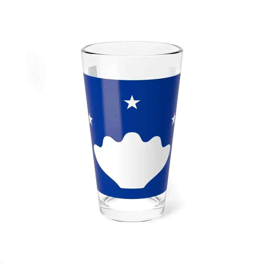 Flag of Hatohobei Palau - Pint Glass 16oz 16oz - Go Mug Yourself