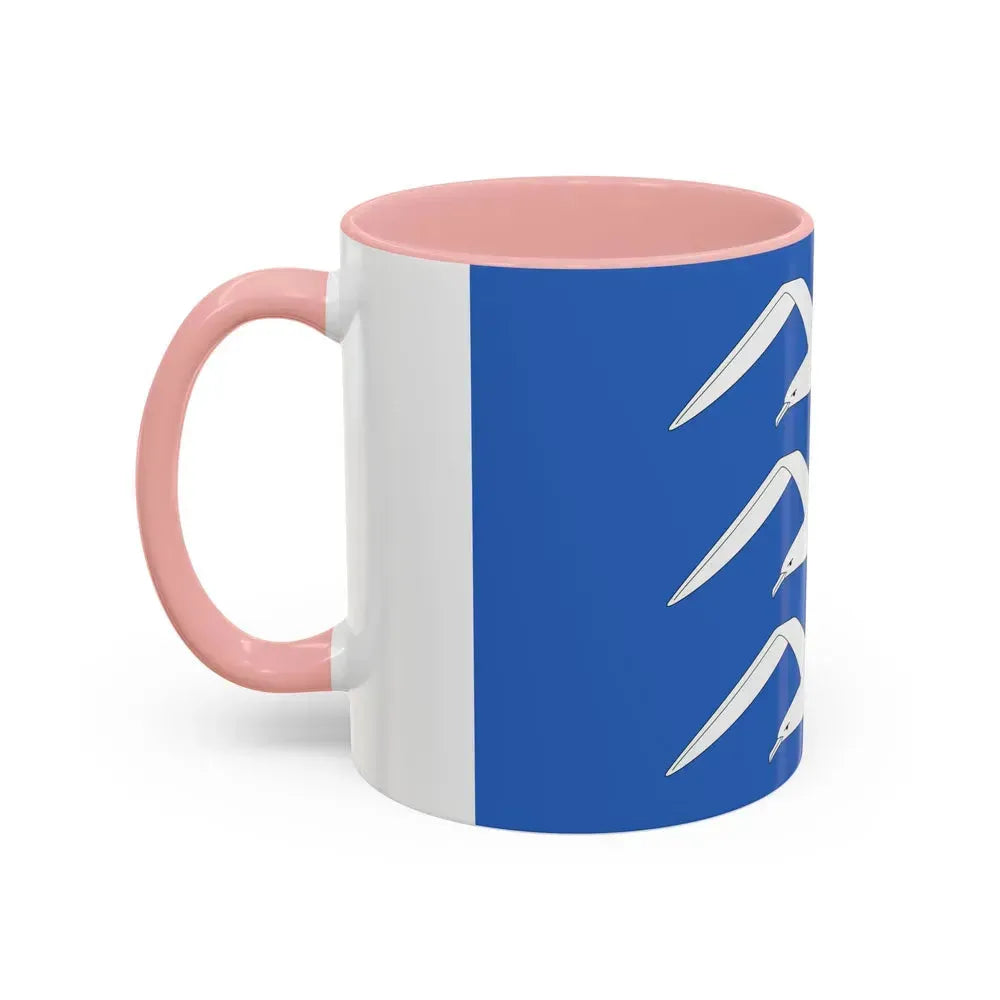 Flag of Haugesund Rogaland Norway - Accent Coffee Mug - Go Mug Yourself