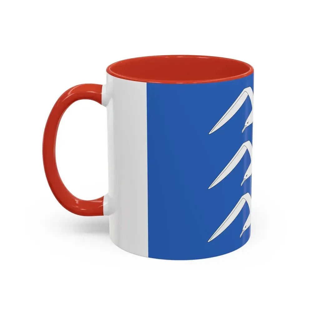 Flag of Haugesund Rogaland Norway - Accent Coffee Mug - Go Mug Yourself