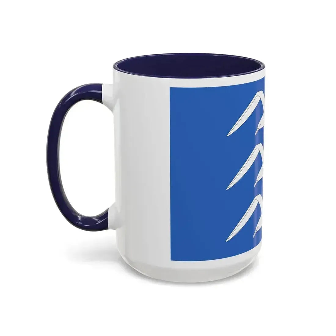 Flag of Haugesund Rogaland Norway - Accent Coffee Mug - Go Mug Yourself