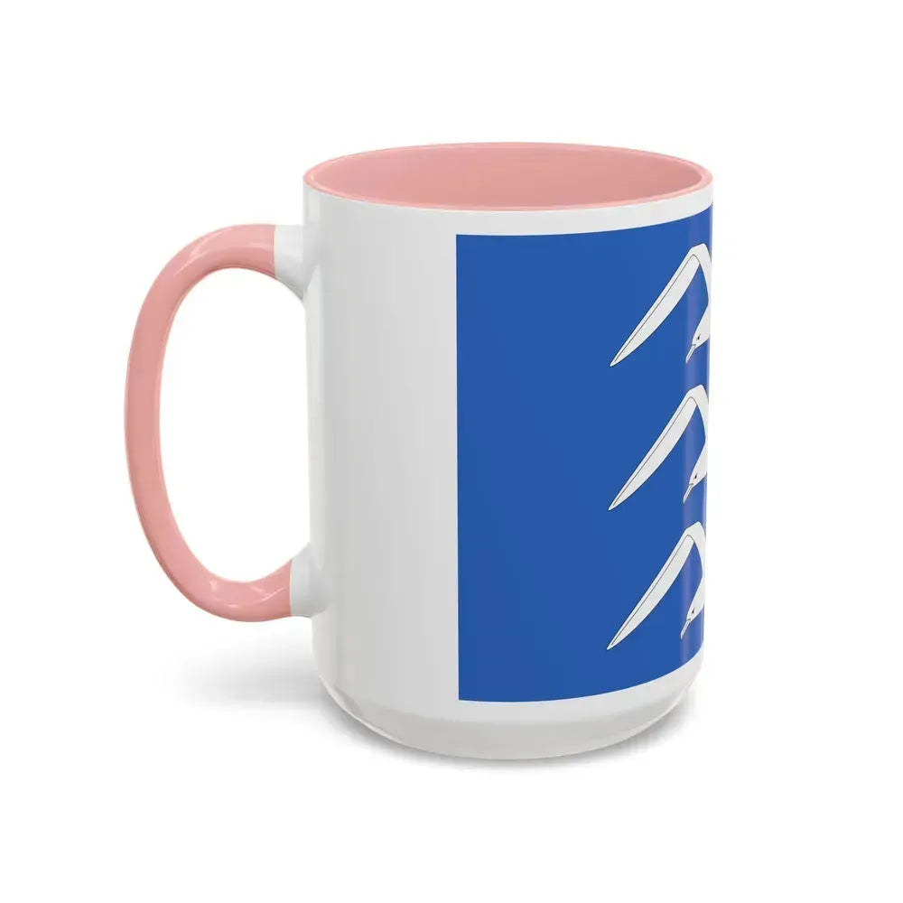 Flag of Haugesund Rogaland Norway - Accent Coffee Mug - Go Mug Yourself