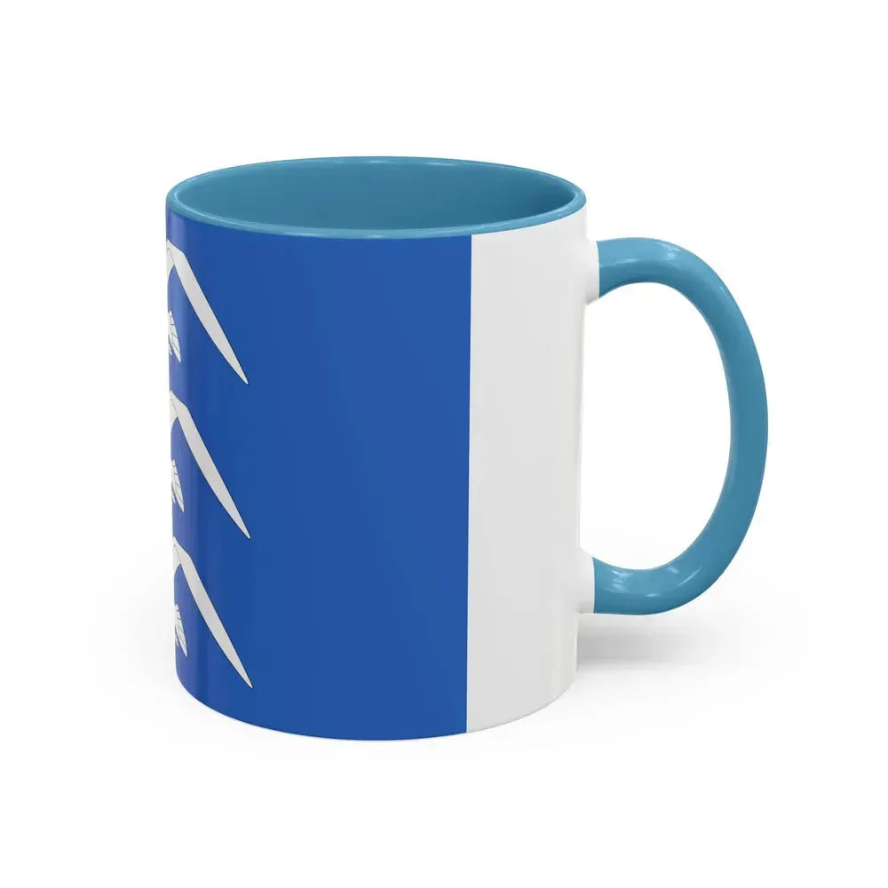 Flag of Haugesund Rogaland Norway - Accent Coffee Mug - Go Mug Yourself