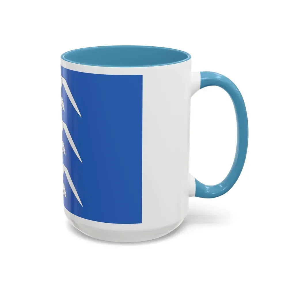 Flag of Haugesund Rogaland Norway - Accent Coffee Mug - Go Mug Yourself