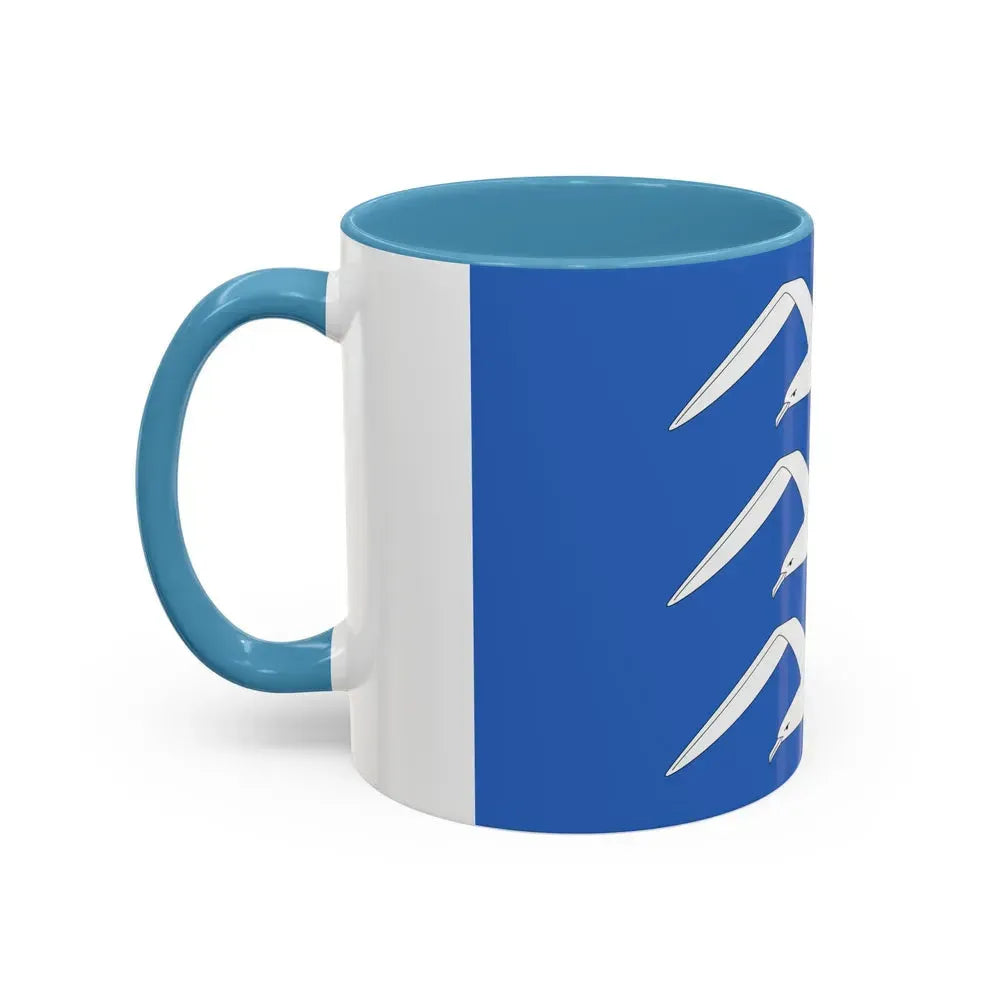 Flag of Haugesund Rogaland Norway - Accent Coffee Mug - Go Mug Yourself