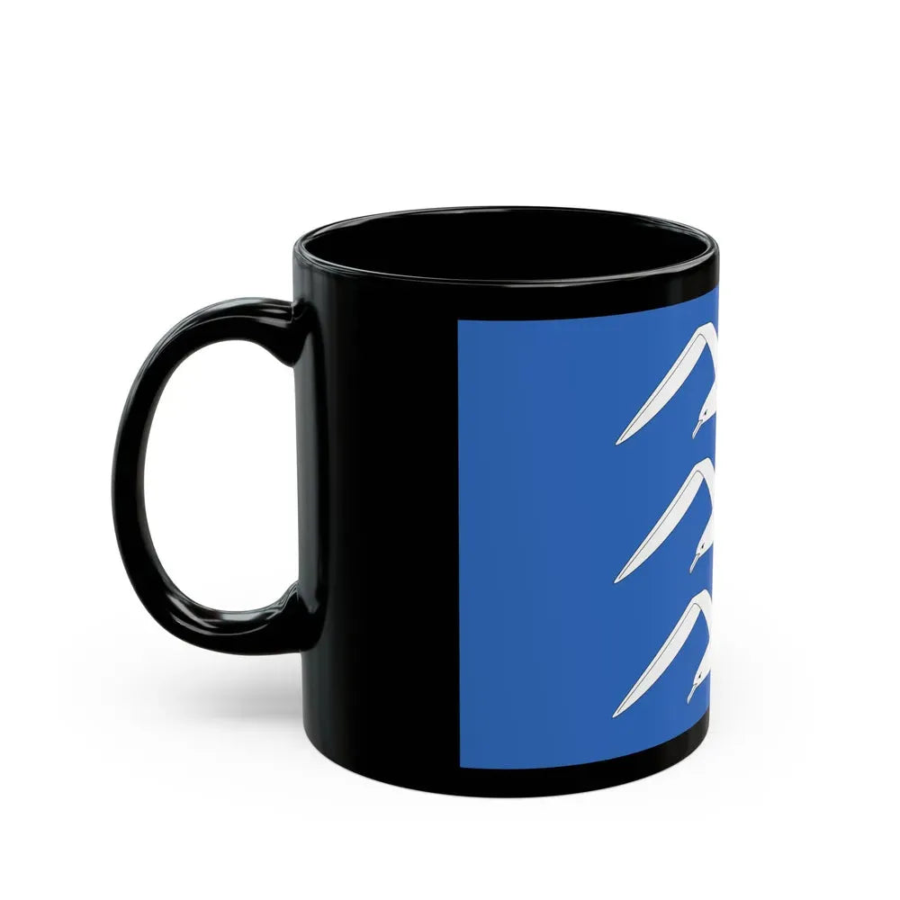 Flag of Haugesund Rogaland Norway - Black Coffee Mug - Go Mug Yourself