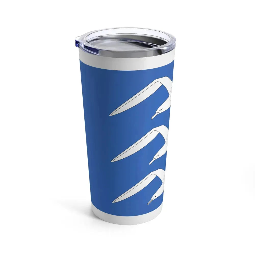 Flag of Haugesund Rogaland Norway - Tumbler 20oz - Go Mug Yourself