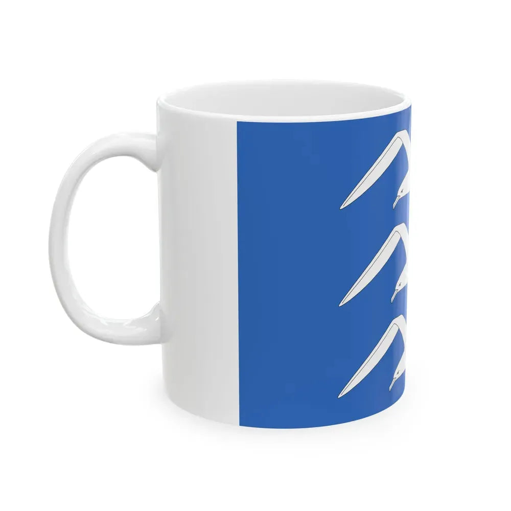 Flag of Haugesund Rogaland Norway - White Coffee Mug - Go Mug Yourself