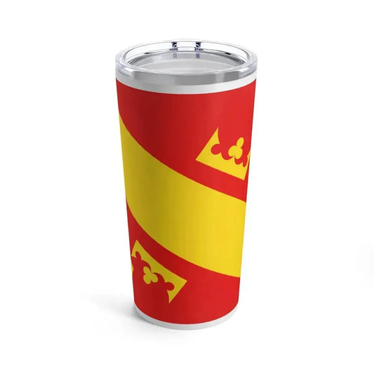 Flag of Haut Rhin France 2 - Tumbler 20oz 20oz - Go Mug Yourself