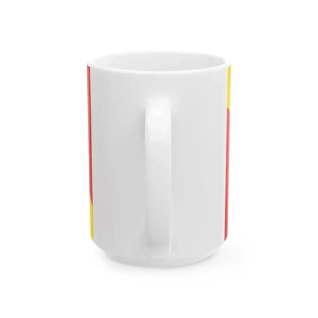 Flag of Haute-Alsace (France) White Coffee Mug - Go Mug Yourself