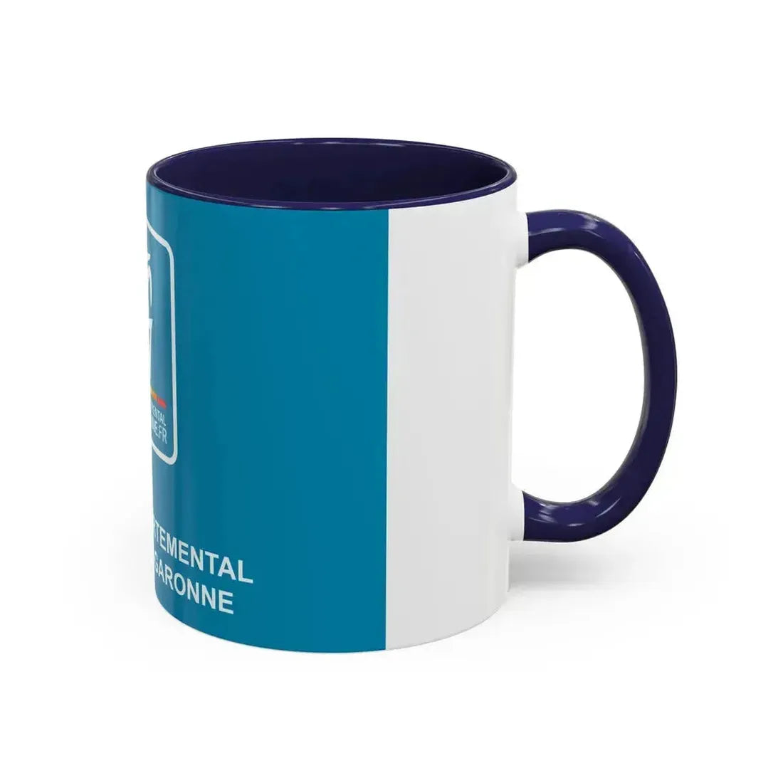 Flag of Haute Garonne France - Accent Coffee Mug - Go Mug Yourself