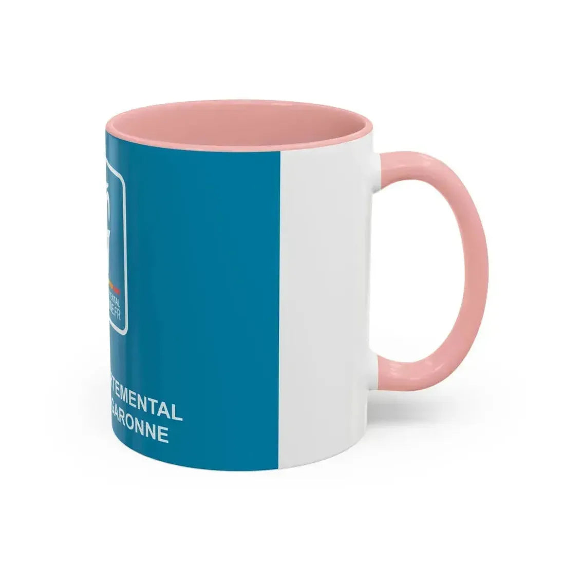 Flag of Haute Garonne France - Accent Coffee Mug - Go Mug Yourself