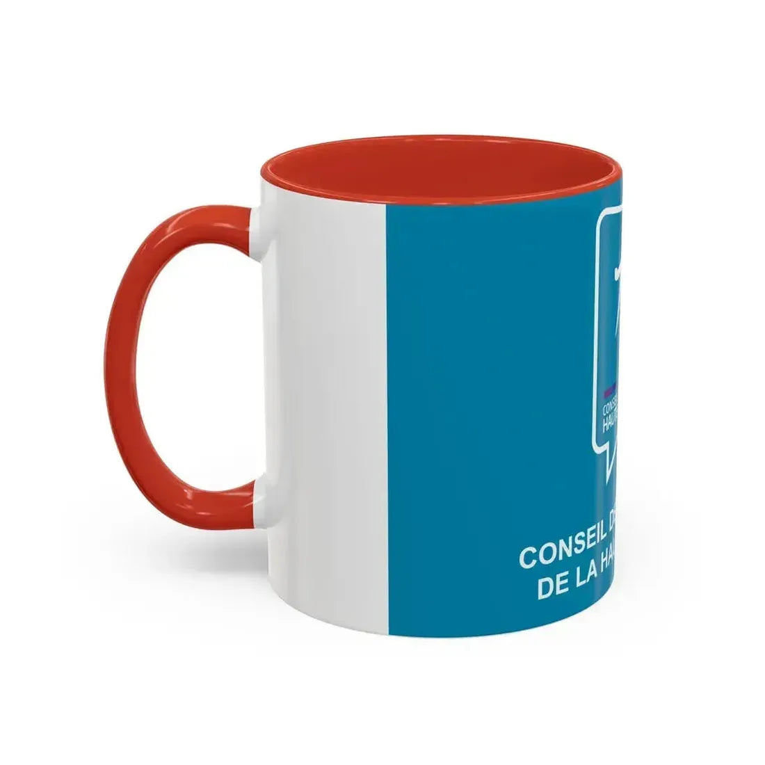 Flag of Haute Garonne France - Accent Coffee Mug - Go Mug Yourself