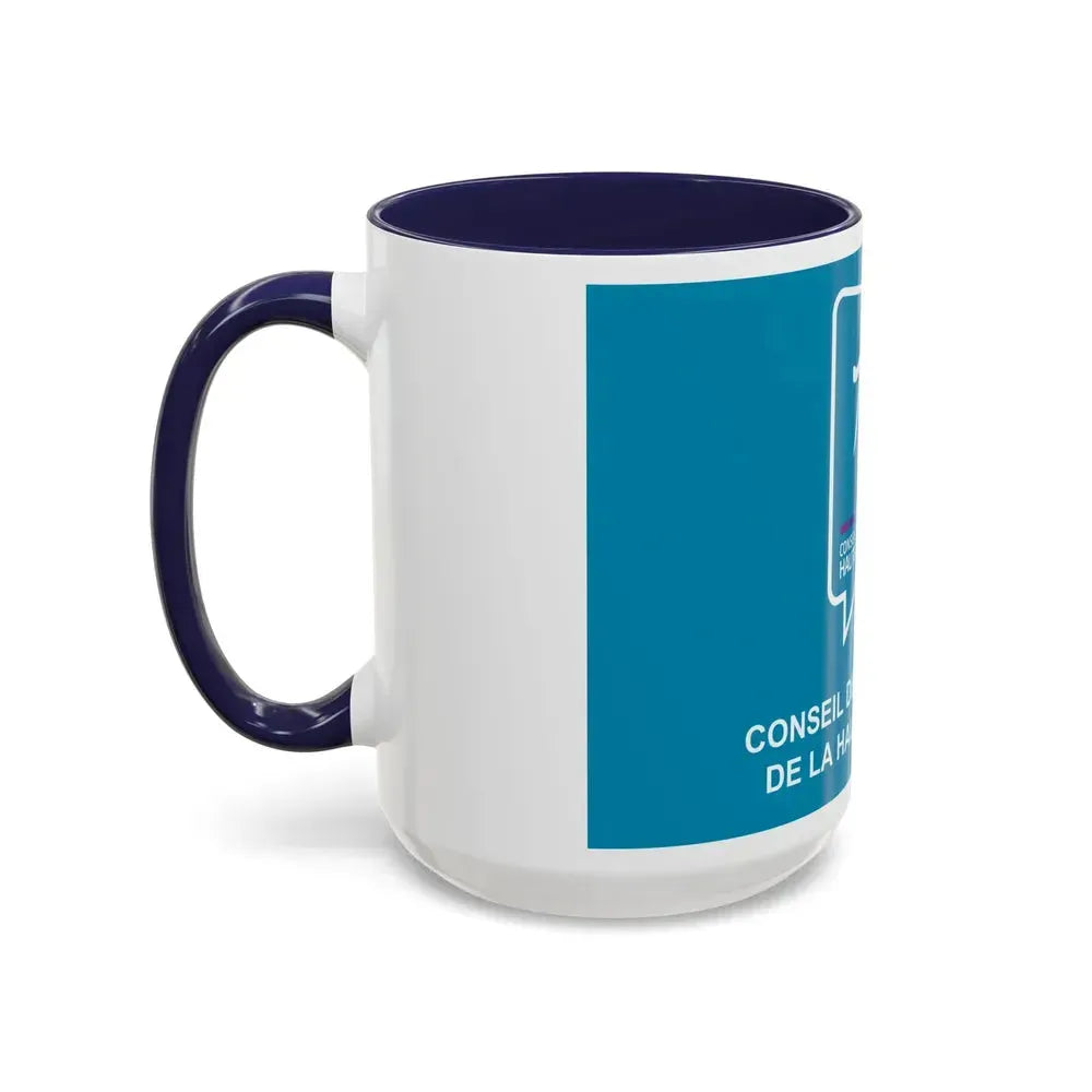 Flag of Haute Garonne France - Accent Coffee Mug - Go Mug Yourself
