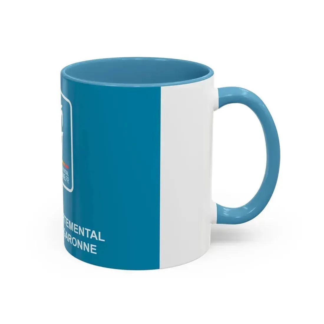 Flag of Haute Garonne France - Accent Coffee Mug - Go Mug Yourself