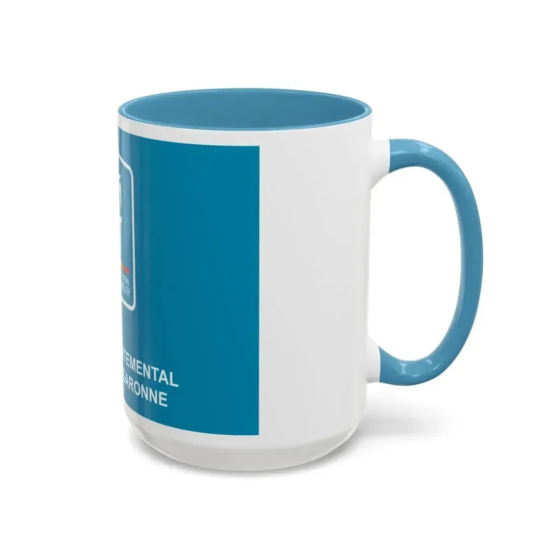 Flag of Haute Garonne France - Accent Coffee Mug - Go Mug Yourself