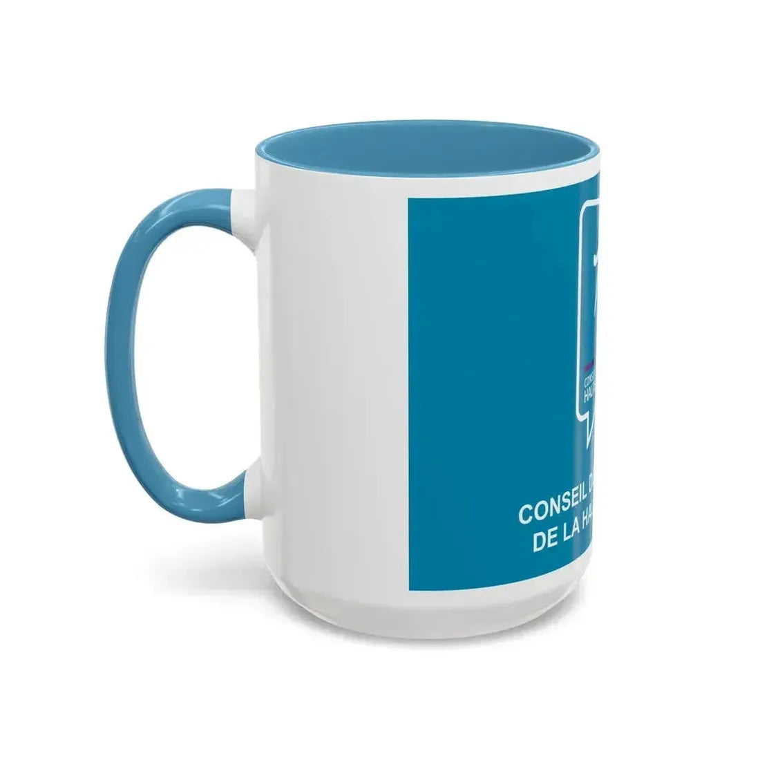 Flag of Haute Garonne France - Accent Coffee Mug - Go Mug Yourself