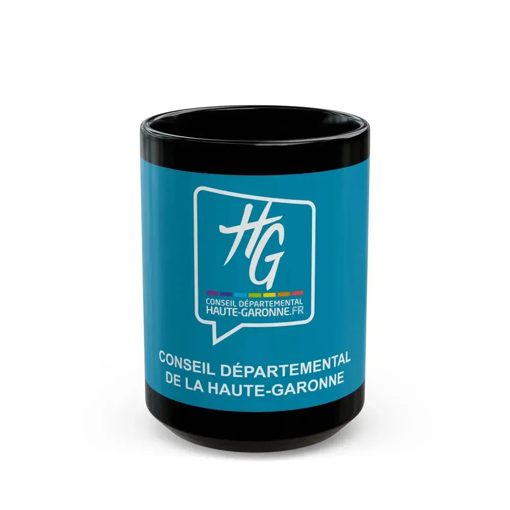 Flag of Haute Garonne France - Black Coffee Mug 15oz - Go Mug Yourself