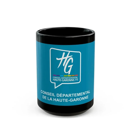 Flag of Haute Garonne France - Black Coffee Mug 15oz - Go Mug Yourself