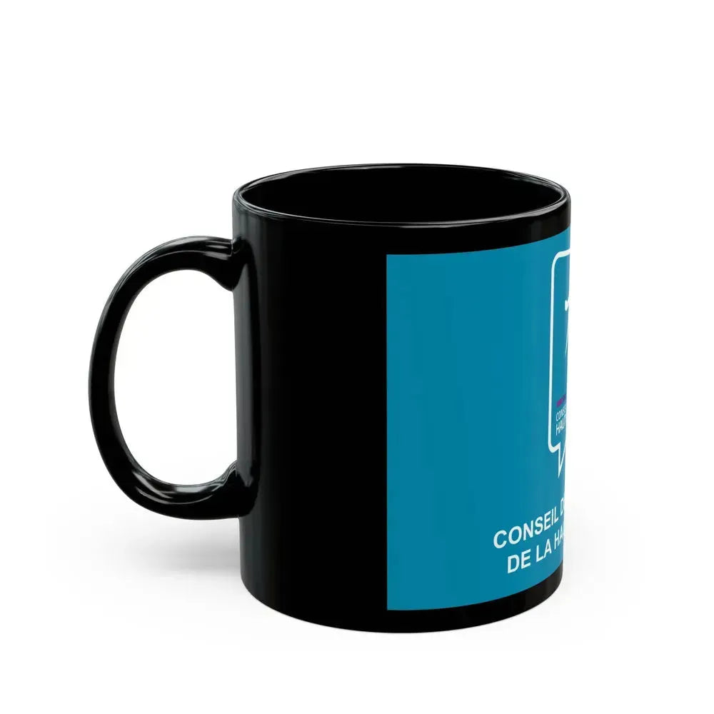 Flag of Haute Garonne France - Black Coffee Mug - Go Mug Yourself