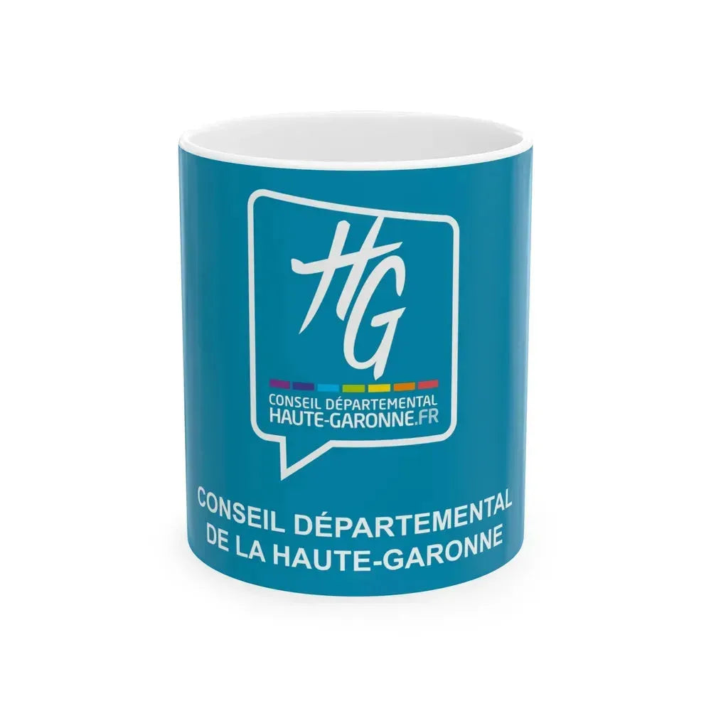 Flag of Haute Garonne France - White Coffee Mug 11oz - Go Mug Yourself