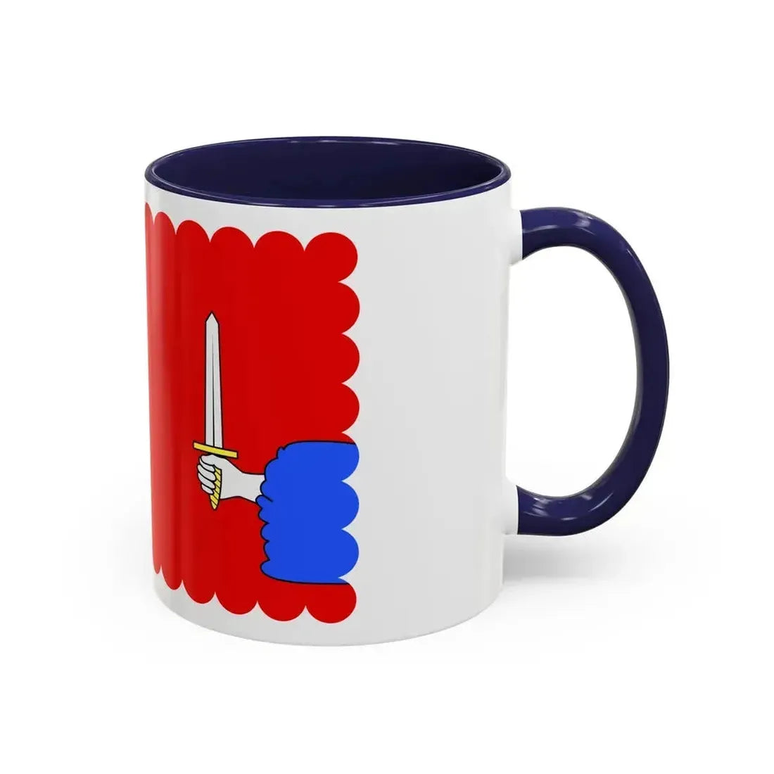 Flag of Haute Loire France - Accent Coffee Mug - Go Mug Yourself