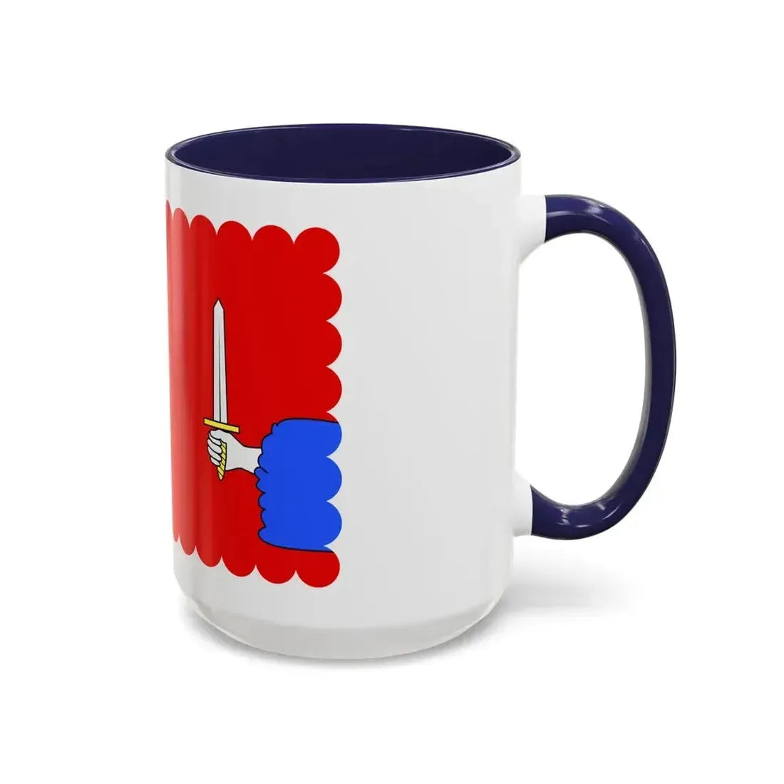 Flag of Haute Loire France - Accent Coffee Mug - Go Mug Yourself