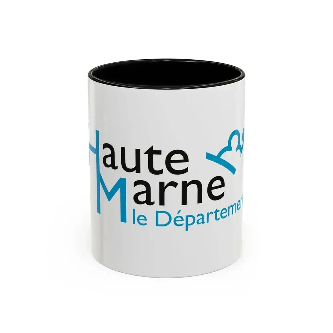 Flag of Haute Marne France - Accent Coffee Mug 11oz Black - Go Mug Yourself